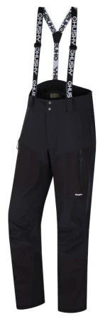 Husky Komy M black pánské hardshell kalhoty Husky Komy M black pánské hardshell kalhoty