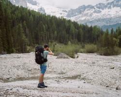 Husky Kiani M black pánské kraťasy