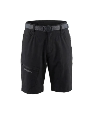 Husky Kiani M black pánské kraťasy