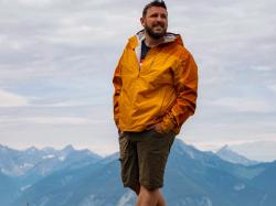 Husky Kiani M blue pánské kraťasy