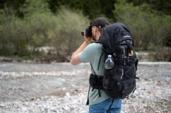 Husky Kiani M blue pánské kraťasy