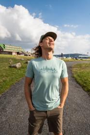 Husky Kiani M khaki pánské kraťasy