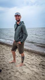 Husky Kiani M khaki pánské kraťasy