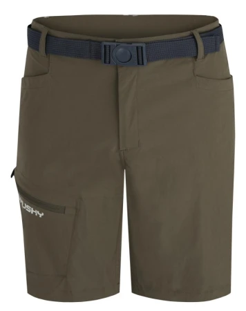 Husky Kiani M khaki pánské kraťasy