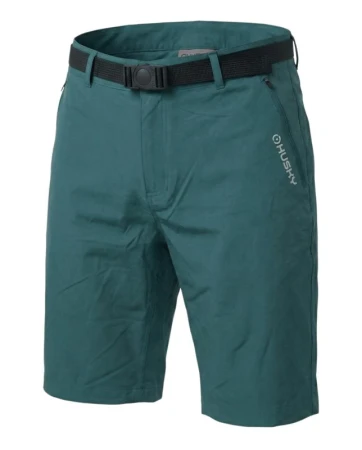 Husky Kiori M green pánské kraťasy
