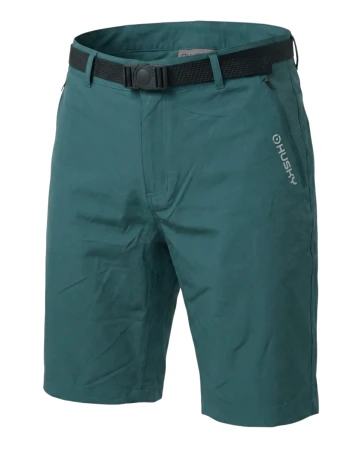 Husky Kiori M green pánské kraťasy