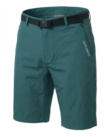 Husky Kiori M green pánské kraťasy