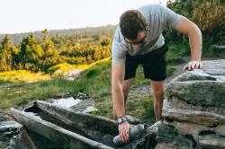 Husky Suneo M black pánské kraťasy