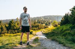 Husky Suneo M green pánské kraťasy