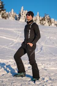 Husky Galti M black pánské lyžařské kalhoty
