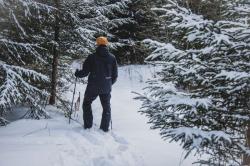 Husky Galti M black pánské lyžařské kalhoty