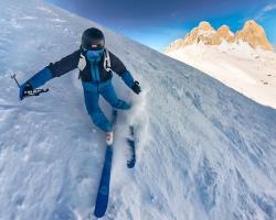 Husky Gilep M modré pánské lyžařské kalhoty