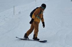 Husky Mitaly M dk. khaki pánské lyžařské kalhoty