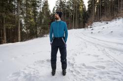 Husky Mitaly M mustard pánské lyžařské kalhoty