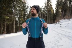 Husky Mitaly M mustard pánské lyžařské kalhoty