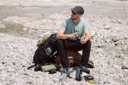 Husky Kamela M khaki pánské outdoor kalhoty