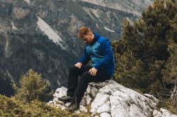 Husky Kamela M khaki pánské outdoor kalhoty