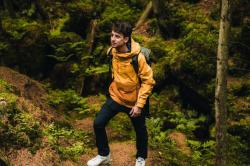 Husky Koby M mustard pánské outdoor kalhoty