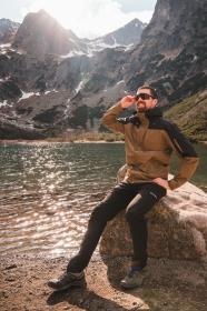 Husky Kone M black pánské outdoor kalhoty