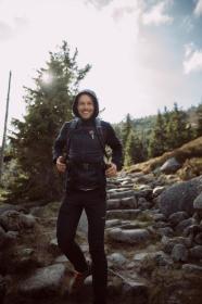 Husky Kone M black pánské outdoor kalhoty