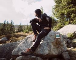 Husky Kone M blue pánské outdoor kalhoty