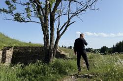 Husky Kone M blue pánské outdoor kalhoty