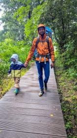 Husky Kone M blue pánské outdoor kalhoty