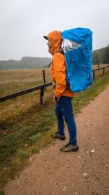 Husky Kone M blue pánské outdoor kalhoty