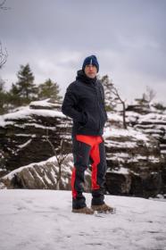 Husky Krony M red pánské outdoor kalhoty