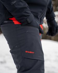 Husky Krony M red pánské outdoor kalhoty