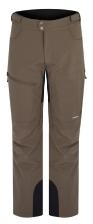 Husky Keson M brown pánské softshell kalhoty