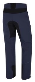 Husky Keson M dark blue pánske softshellové nohavice