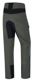 Husky Keson M dark khaki pánské softshell kalhoty