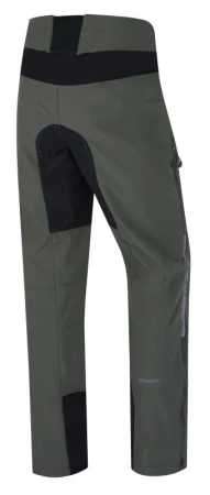 Husky Keson M dark khaki pánské softshell kalhoty