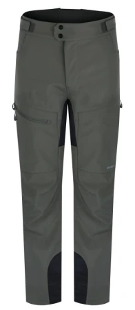 Husky Keson M dark khaki pánské softshell kalhoty