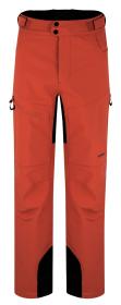 Husky Keson M dark orange pánské softshell kalhoty