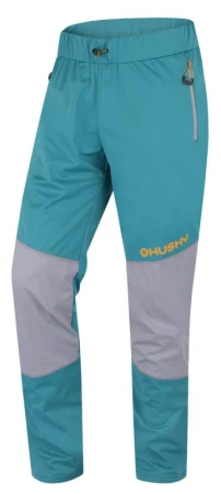 Husky Kala M grey/mint pánské softshellové kalhoty