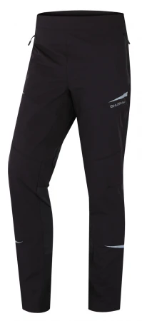 Husky Kalopy M black pánské softshellové kalhoty