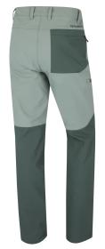 Husky Kavia M green pánske softshellové nohavice