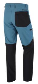 Husky Kavia M turquoise/black pánské softshellové kalhoty