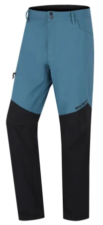 Husky Kavia M turquoise/black pánské softshellové kalhoty Husky Kavia M turquoise/black pánské softshellové kalhoty