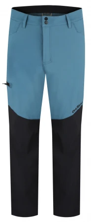 Husky Kavia M turquoise/black pánské softshellové kalhoty
