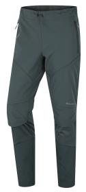 Husky Kulau M dark green pánske softshellové nohavice