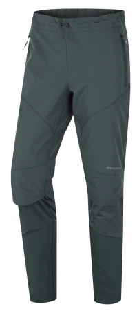Husky Kulau M dark green pánské softshellové kalhoty