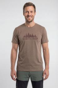 Husky Mertis M beige pánské triko