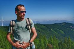 Husky Mertis M beige pánské triko