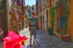 Husky Mertis M faded green pánské triko