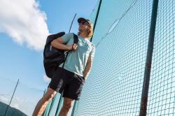 Husky Mertis M light grey pánské triko