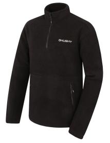 Husky Addy M black pánska fleecová mikina Husky Addy M black pánska fleecová mikina