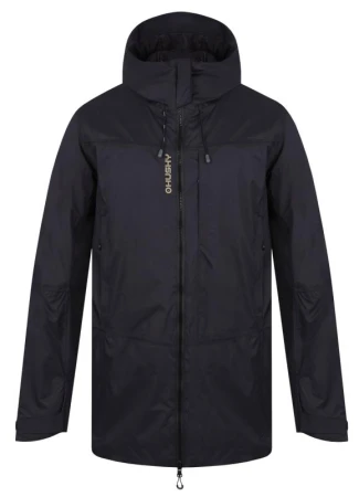 Husky Nestia M black pánský hardshell kabát
